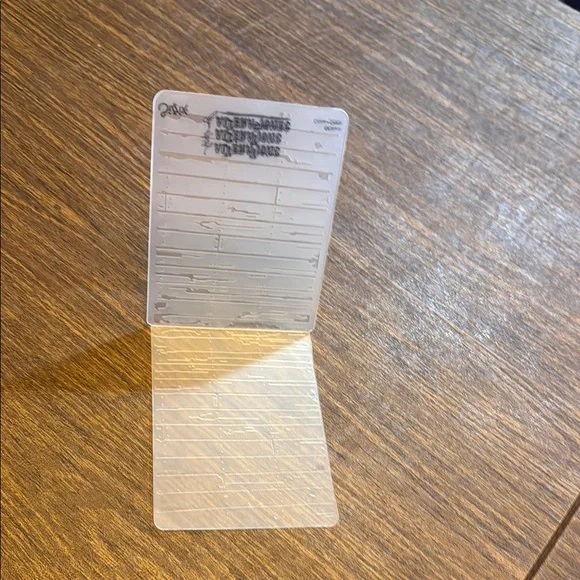 Sizzix Tim Holtz Texture Fades Wood Plank Embossing Folder - Picture 2 of 2